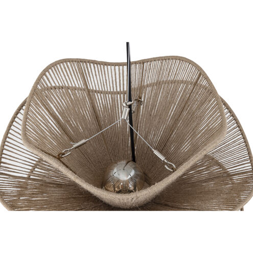 Sage 2 Light 19.5 inch Natural Pendant Ceiling Light