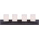 Madison 4 Light 32 inch Oil Rubbed Bronze Vanity Light Wall Light