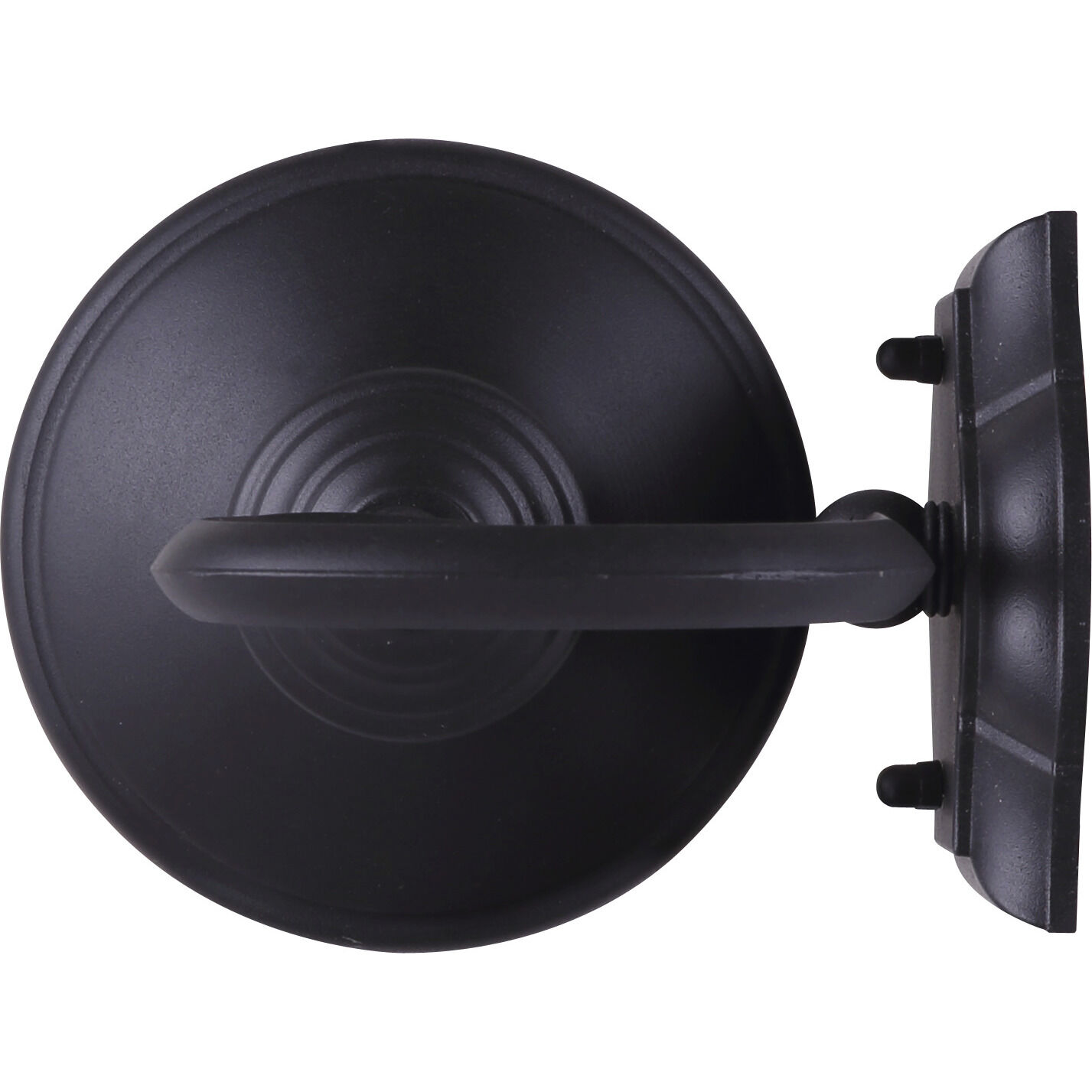 Madison 1 Light 13 inch Black Outdoor Downlight