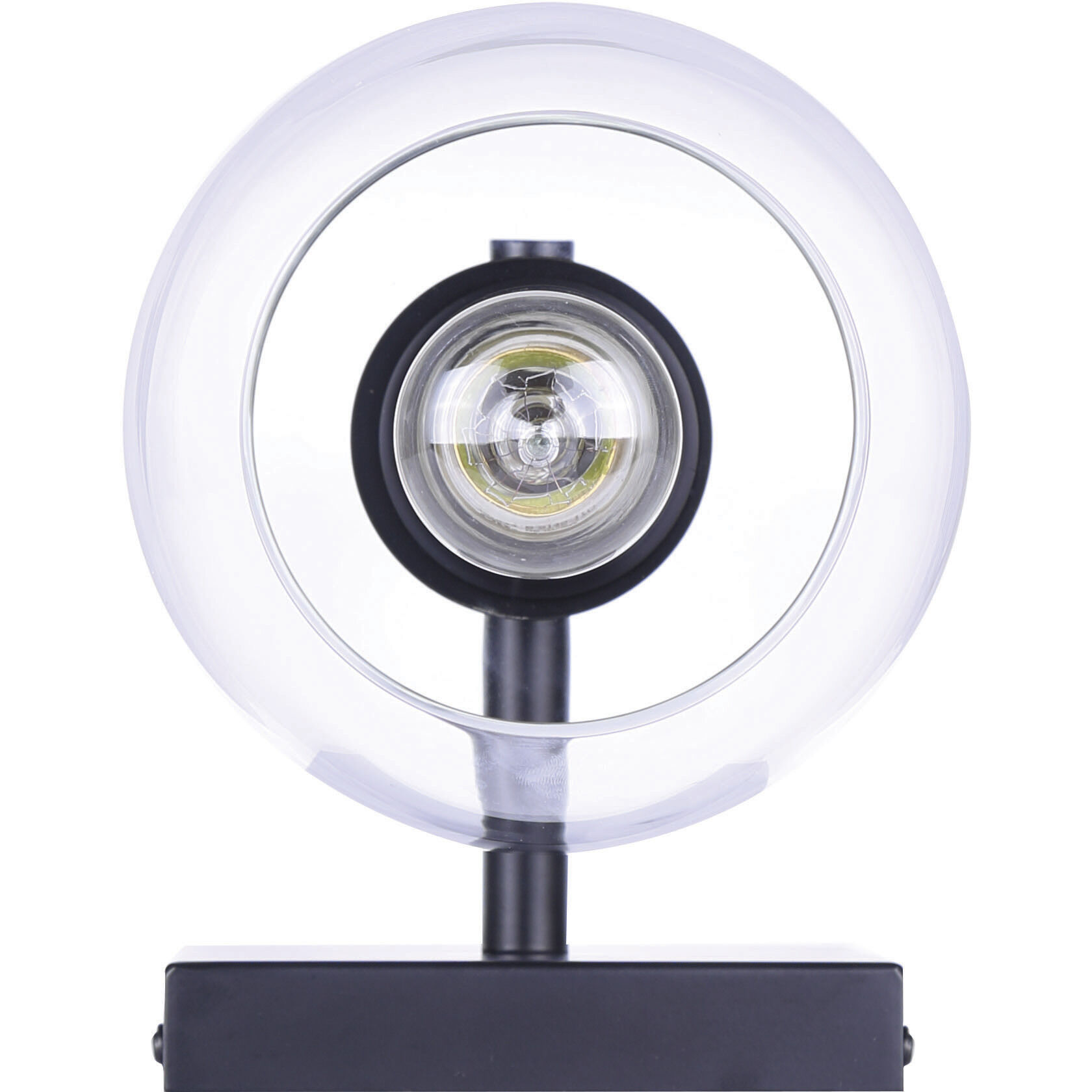 Madison 1 Light 8 inch Black Vanity Light Wall Light