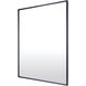 Madison 33 X 25 inch Black Décor Mirror