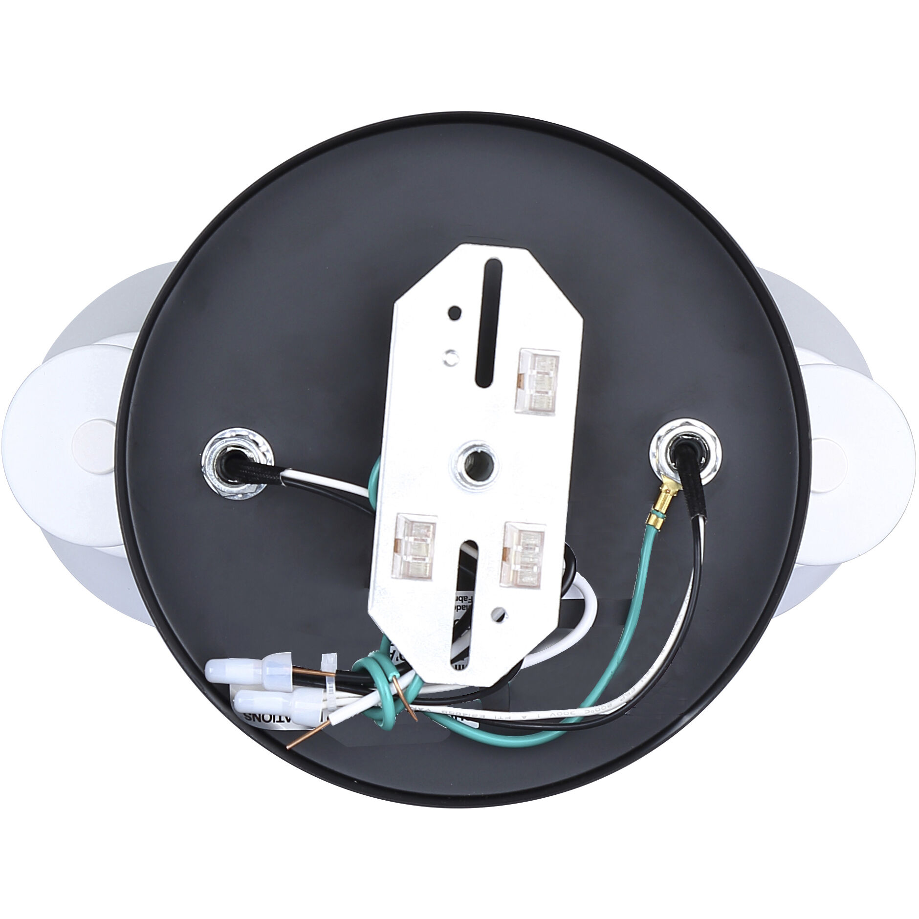 Radley 2 Light Black/White Track Lighting Ceiling Light