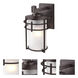 Flex 1 Light 7 inch Oil Rubbed Bronze Outdoor Lantern