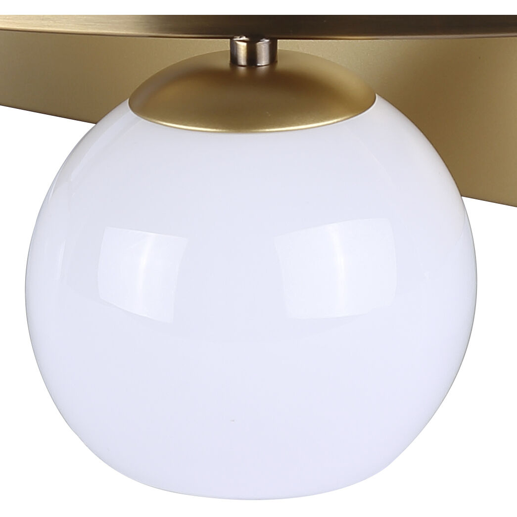 Monroe 3 Light 24 inch Gold Vanity Light Wall Light