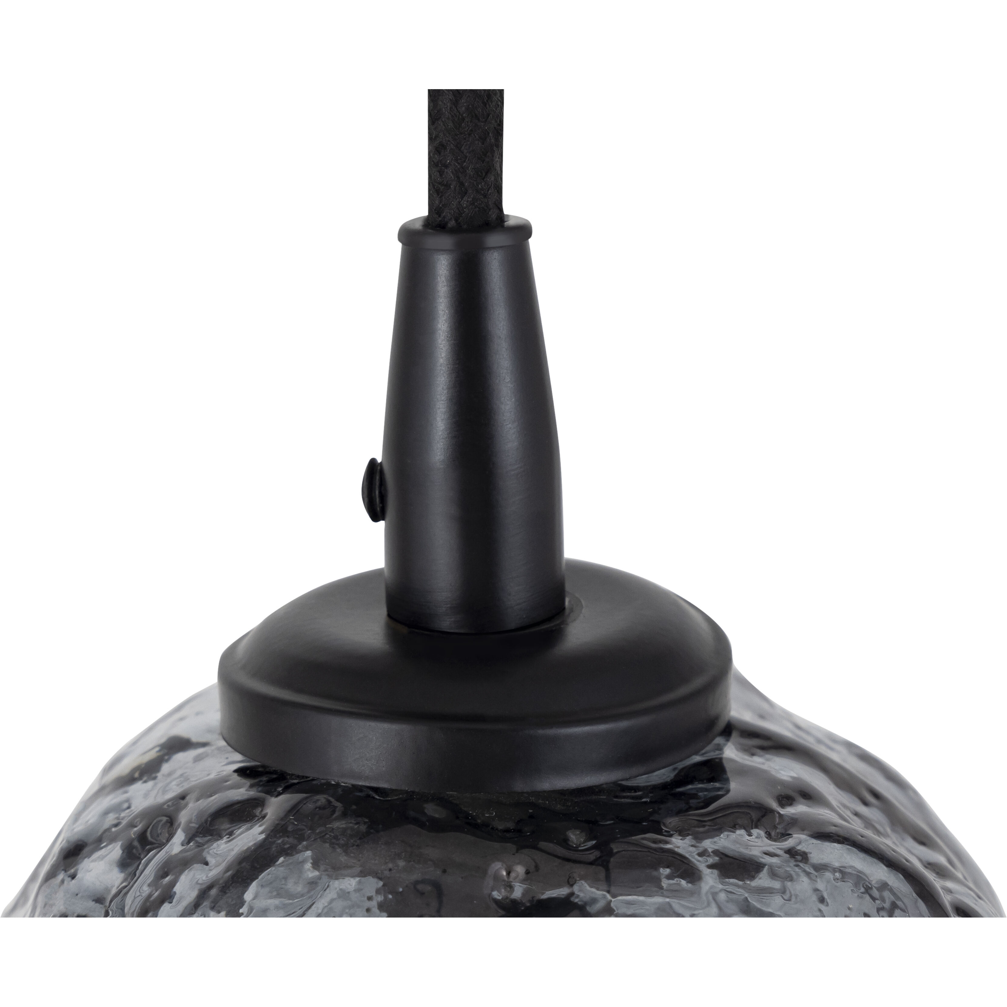 Eden 1 Light 5.5 inch Matte Black Pendant Ceiling Light