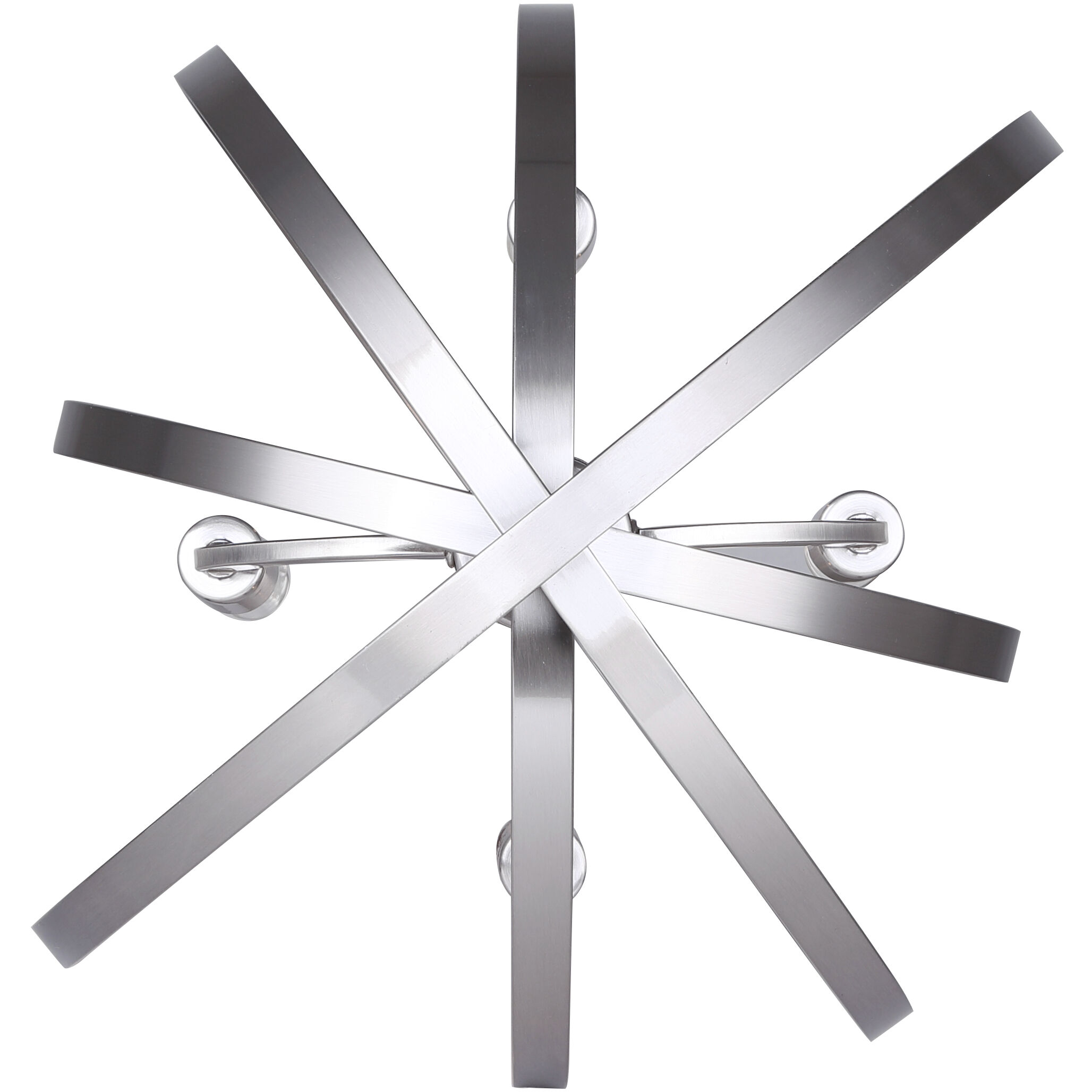 Madison 4 Light 18 inch Brushed Nickel Chandelier Ceiling Light