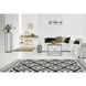 Amora LED 24 inch Black Chandelier Ceiling Light