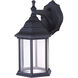 Dane LED 12 inch Black Outdoor Down Light