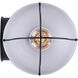 Madison 1 Light 6.5 inch Black Outdoor Lantern, Twin Pack