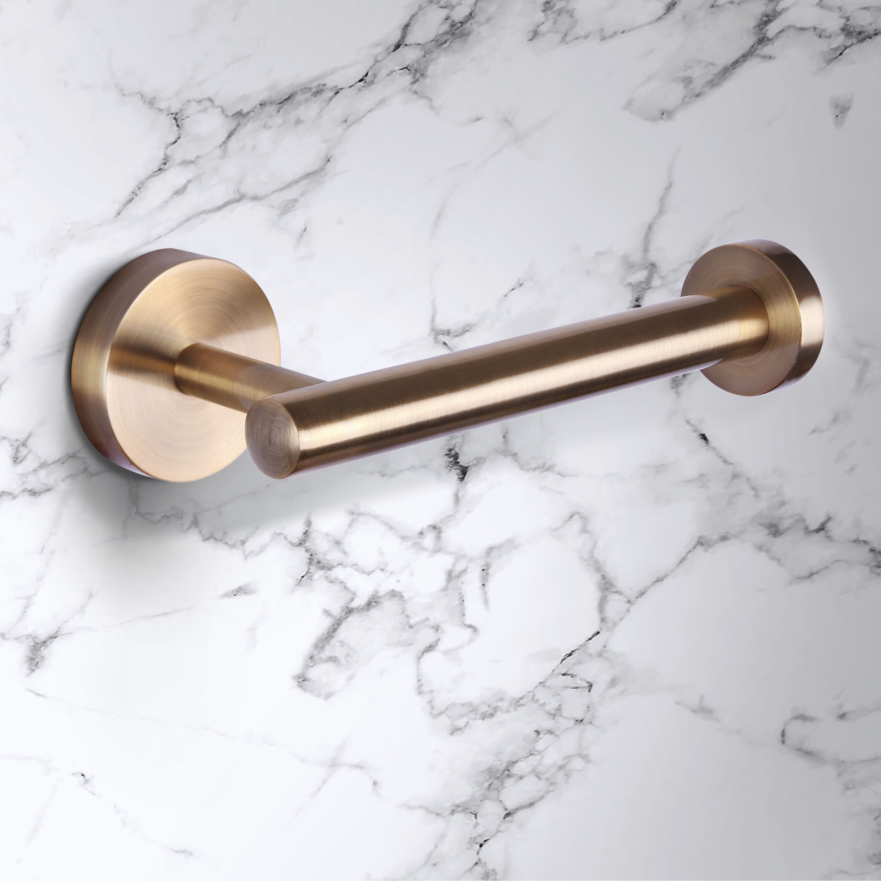 Cain 7 inch Gold Towel Ring