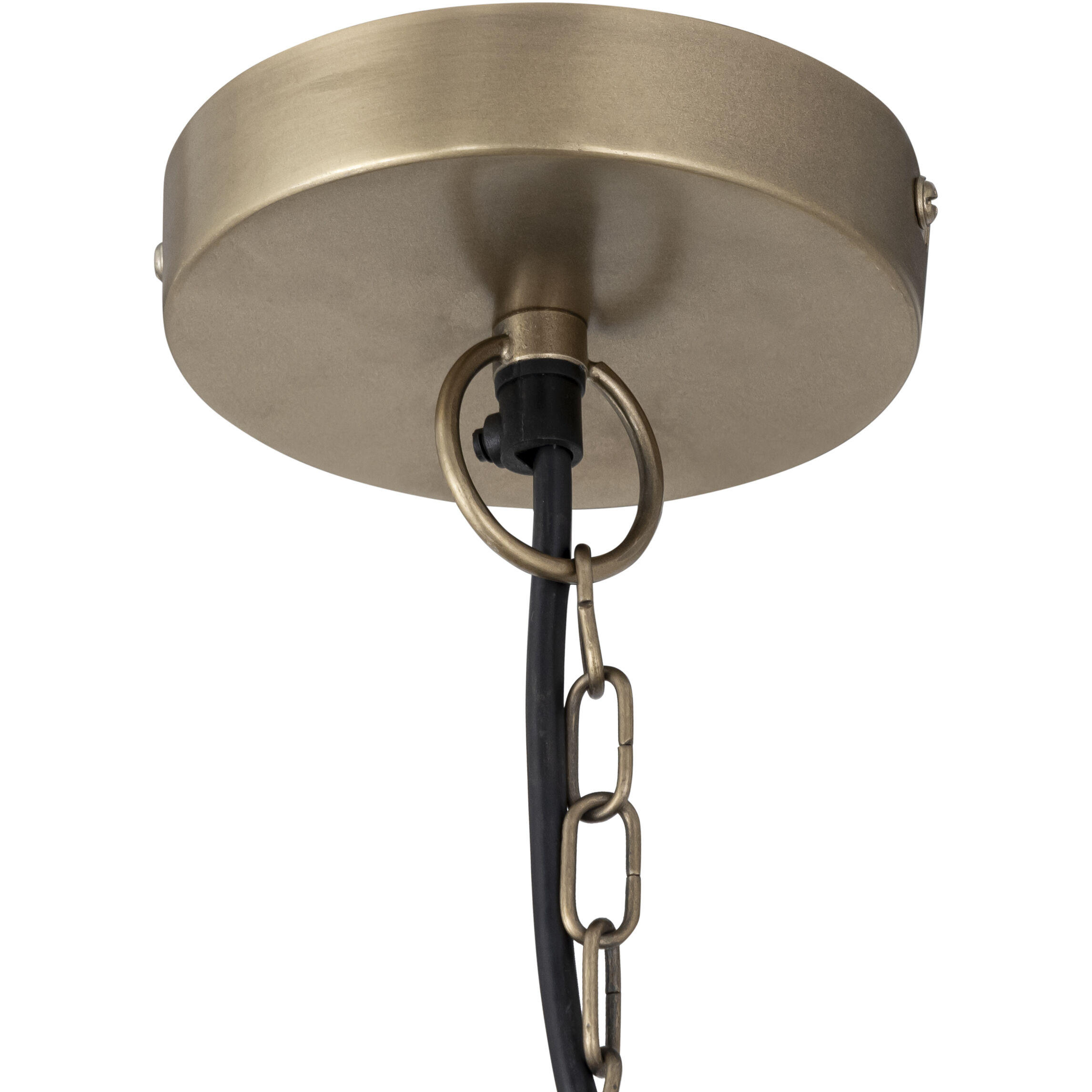 Maverick 1 Light 29.25 inch Antique Brass Pendant Ceiling Light