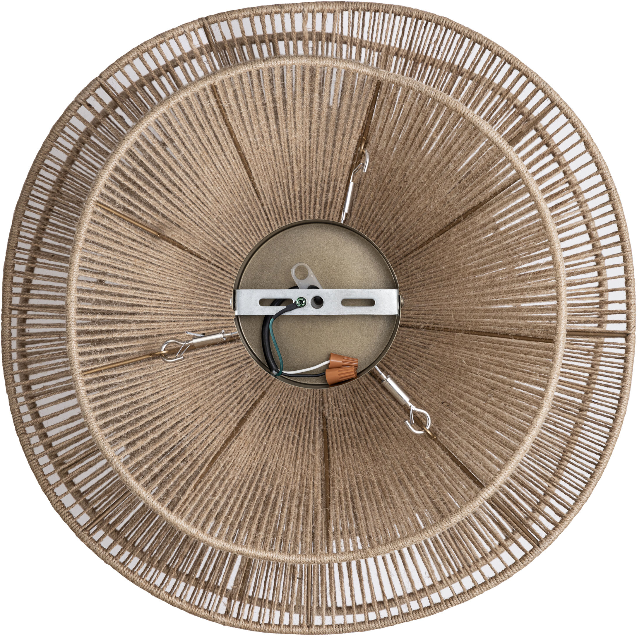 Sage 2 Light 19.5 inch Natural Pendant Ceiling Light