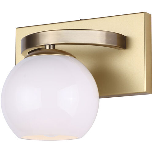 Monroe 1 Light 8.25 inch Gold Vanity Light Wall Light