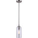 Chelsey 1 Light 5 inch Brushed Nickel Pendant Ceiling Light