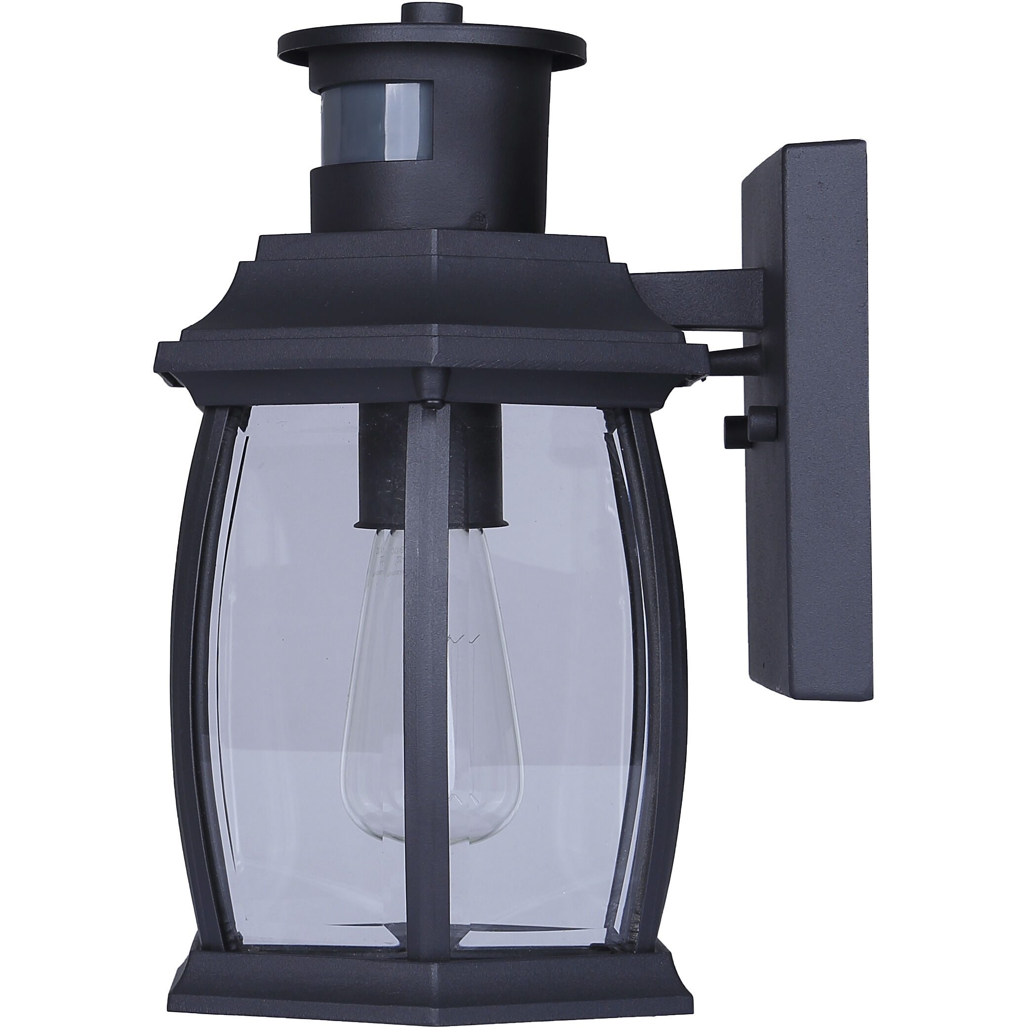 Buckly 1 Light 10.25 inch Black Outdoor Wall Lantern