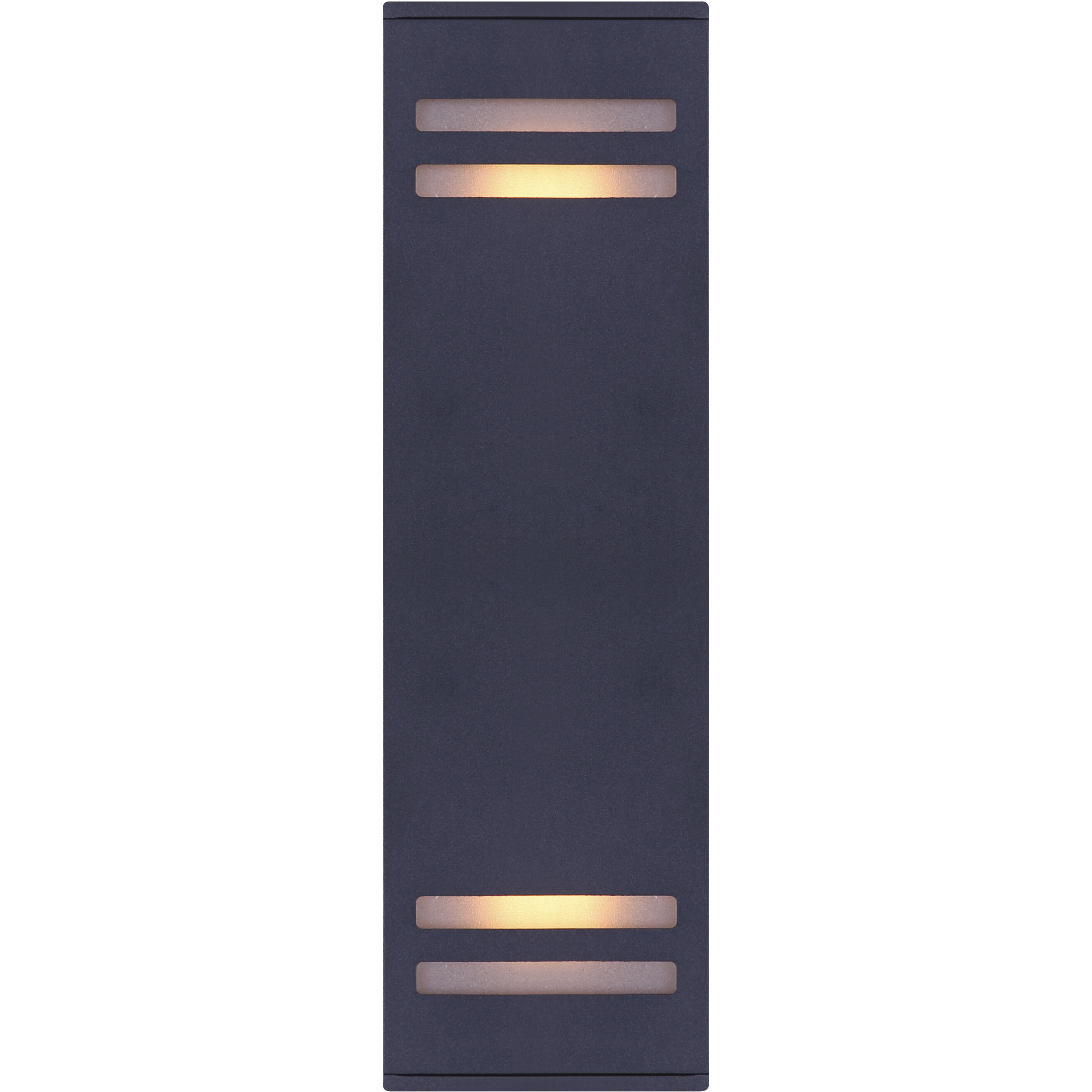 Madison 2 Light 13 inch Black Outdoor Wall Light