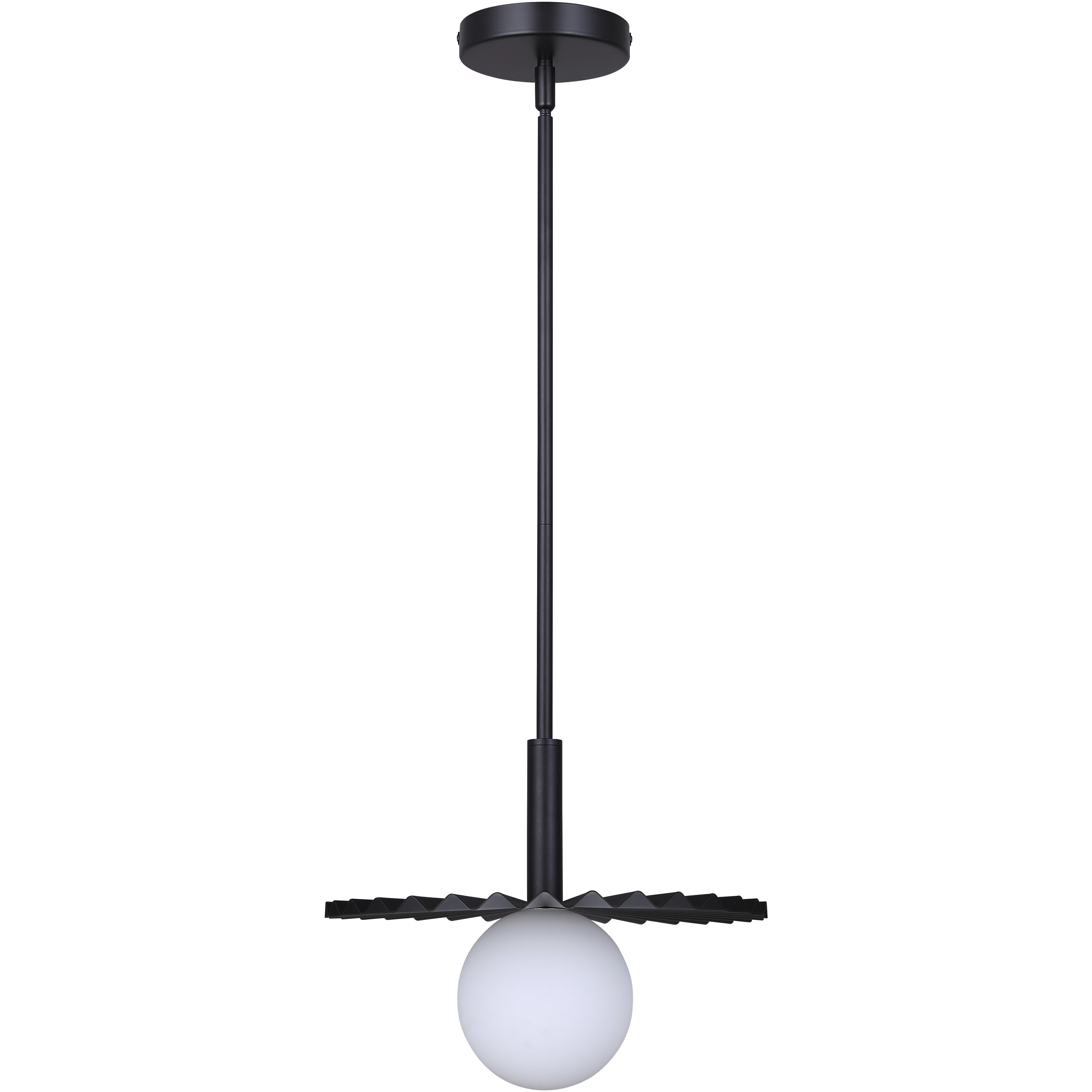 Payton 1 Light 12 inch Black Pendant Ceiling Light
