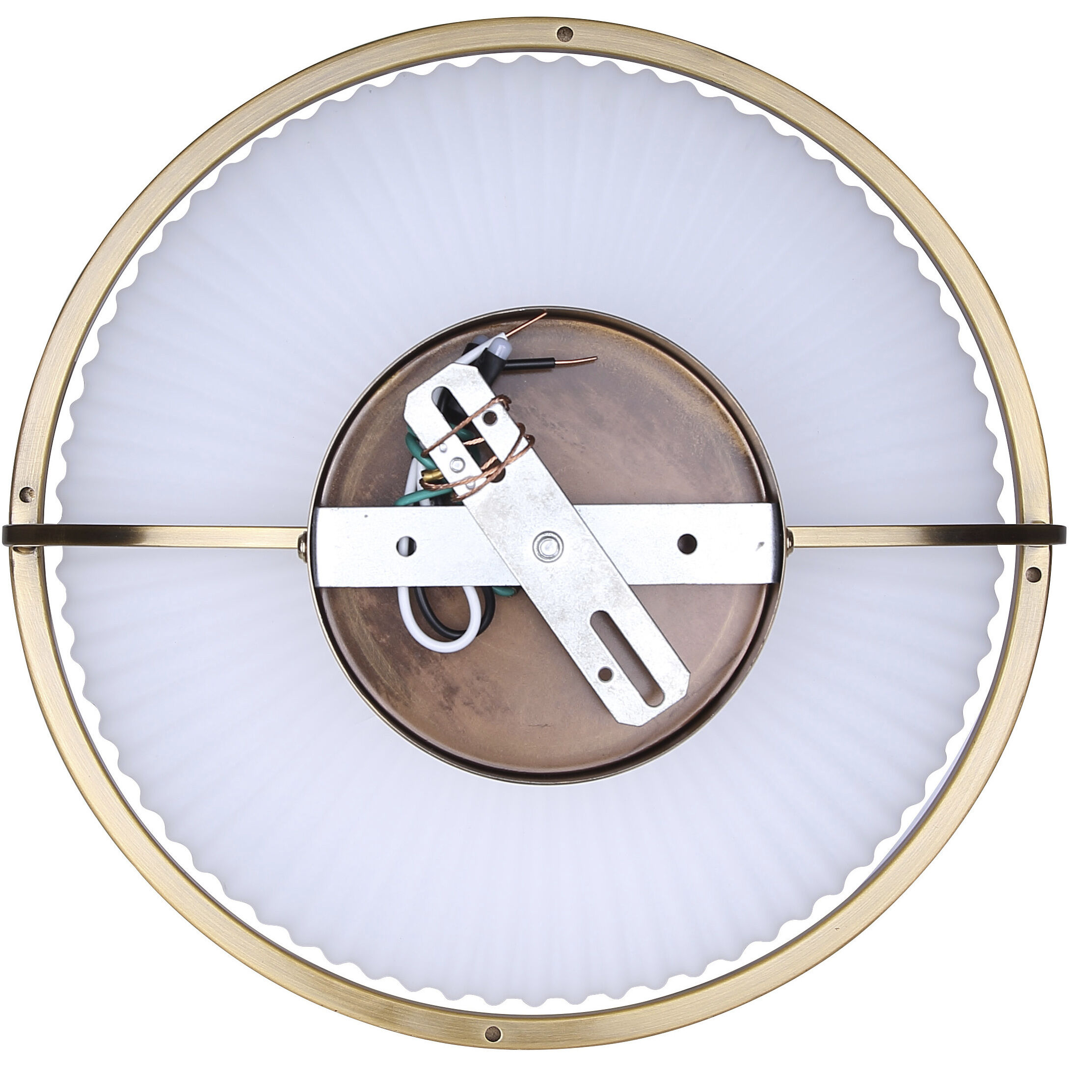 Eve 1 Light 12 inch Gold Semi-Flush Mount Ceiling Light