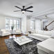 Preston III 52 inch Matte Black Indoor Fan