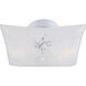Madison 2 Light 12 inch White Flush Mount Ceiling Light