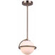 Madison 1 Light 7.5 inch Gold Pendant Light Ceiling Light