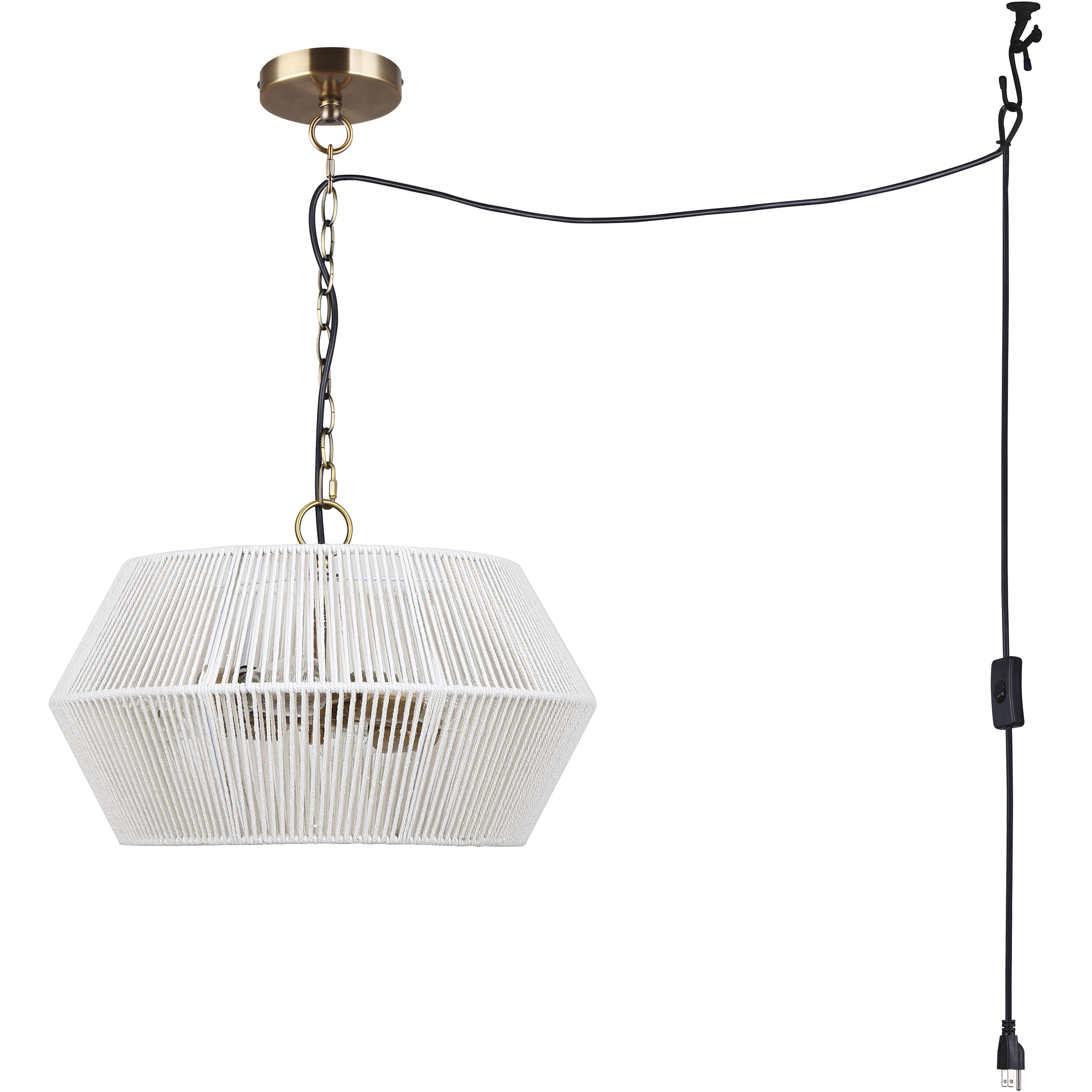 Ikaria 4 Light 17.75 inch Gold Chandelier Ceiling Light