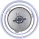 Landra 3 Light 19 inch Brushed Nickel Flush Mount Ceiling Light
