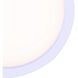 Madison LED 7 inch White Disc Light, Low Profile