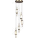 Lavene LED 14.63 inch Gold Pendant Ceiling Light