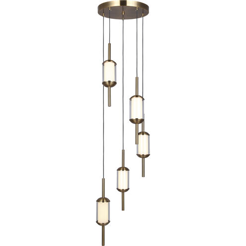 Lavene LED 14.63 inch Gold Pendant Ceiling Light