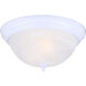 Signature 2 Light 11 inch White Flush Mount Ceiling Light