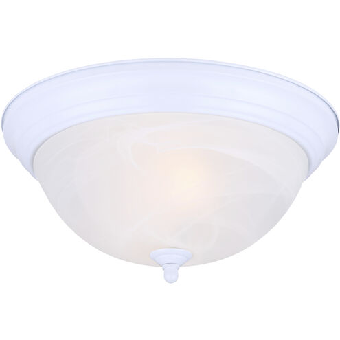 Signature 2 Light 11 inch White Flush Mount Ceiling Light