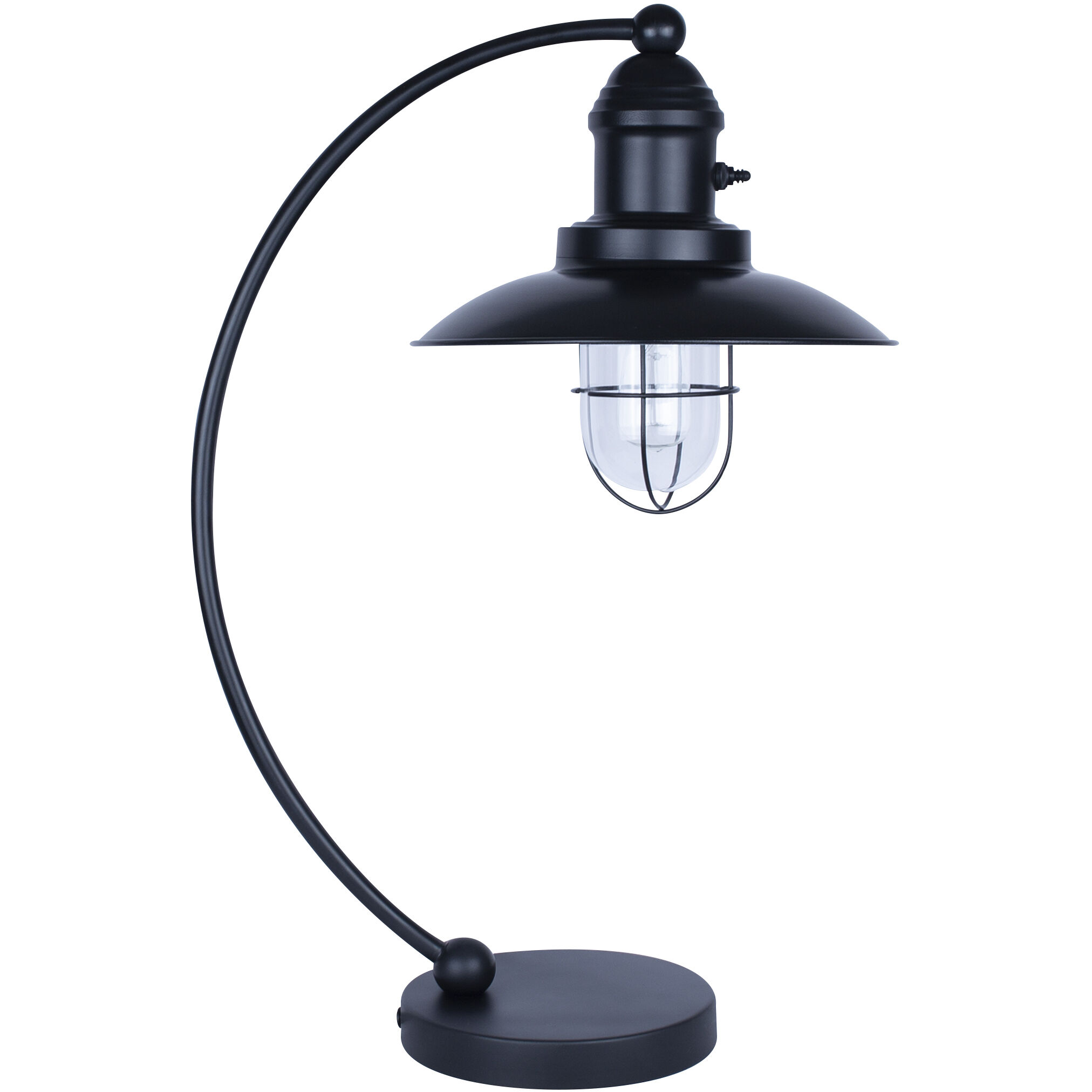 Cavea 26 inch 60.00 watt Matte Black Outdoor Table Lamp