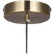 Lavene LED 5.13 inch Gold Pendant Ceiling Light