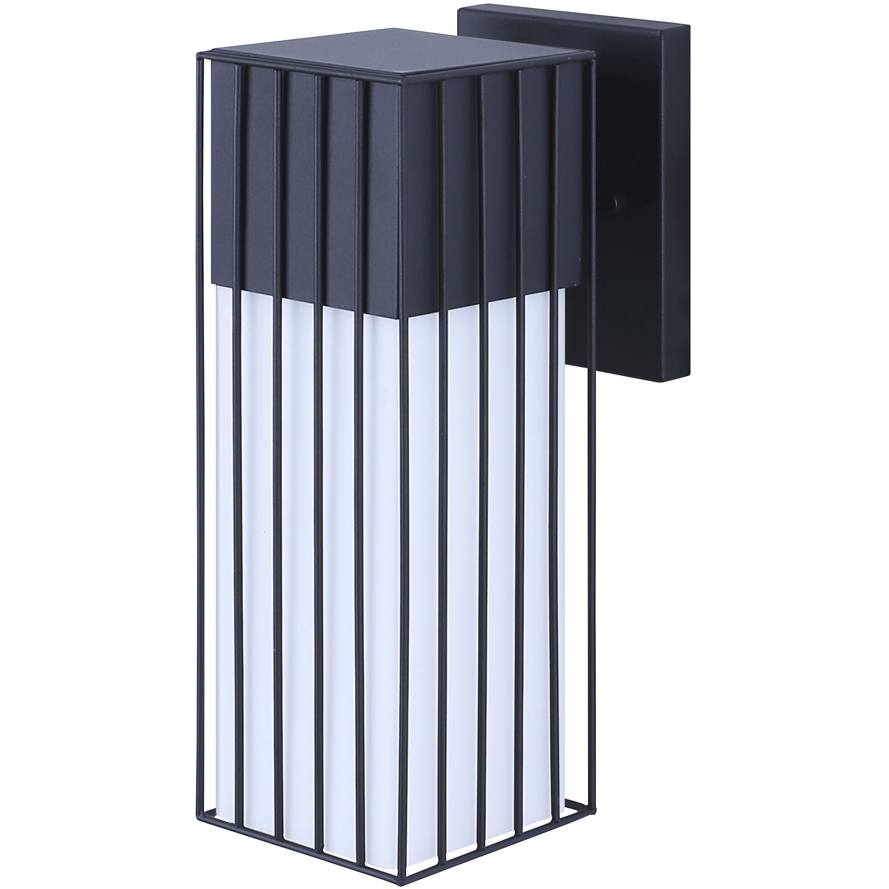 Oslo 1 Light 4.5 inch Black Outdoor Lantern