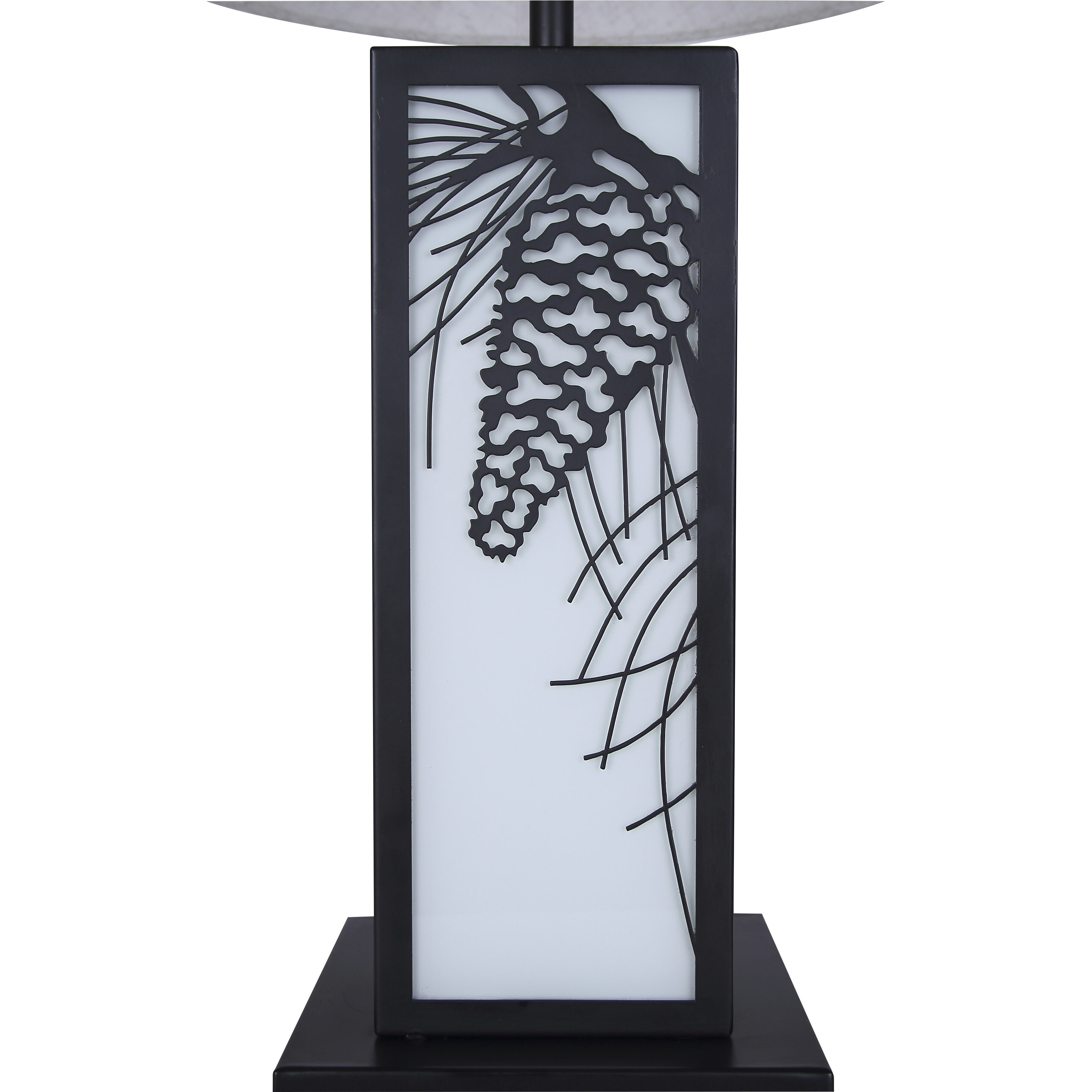 Coy 26 inch Matte Black Table Lamp Portable Light