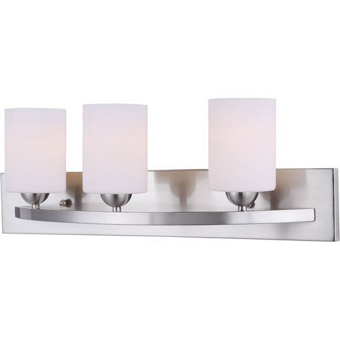 Madison 3 Light 24 inch Brushed Pewter Vanity Light Wall Light