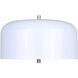 Milli 23 inch 40.00 watt Gold Table Lamp Portable Light