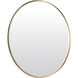 Madison 33 X 1 inch Gold Décor Mirror