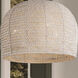 Kutna 3 Light 26 inch Natural Swag Pendant Ceiling Light