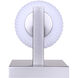 Bram 1 Light 6.25 inch Brushed Nickel Vanity Fixture Wall Light