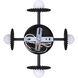 Payton 5 Light 27.5 inch Black Chandelier Ceiling Light