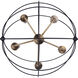 Madison 5 Light 25 inch Black And Gold Chandelier Ceiling Light