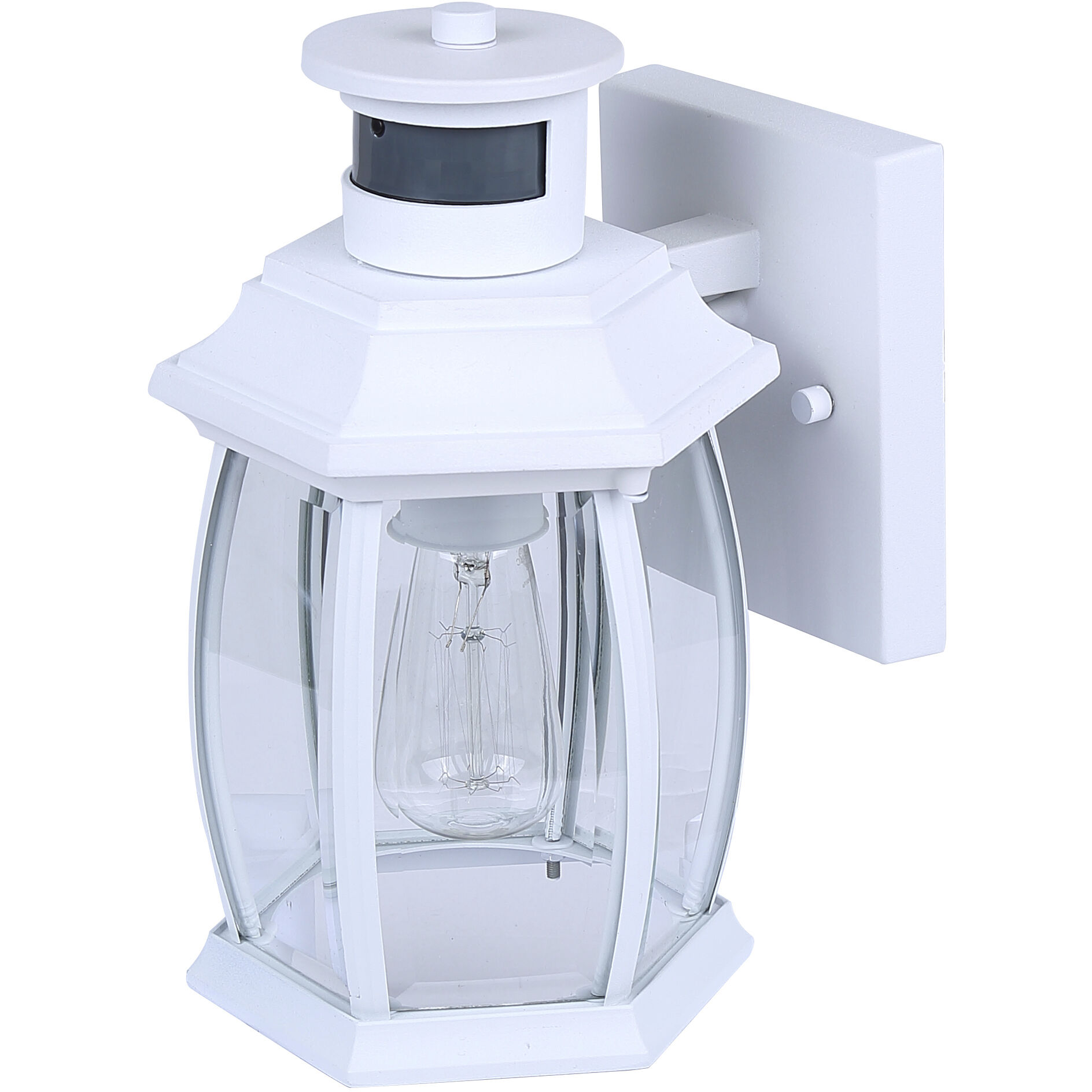 Buckly 1 Light 10.25 inch White Outdoor Wall Lantern