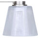 Luelle 1 Light 7.88 inch Brushed Nickel Vanity Light Wall Light