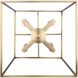 Coco 4 Light 14 inch Gold Chandelier Ceiling Light