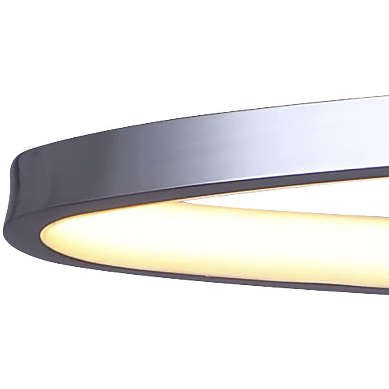 Laila LED 37 inch Chrome Chandelier Ceiling Light