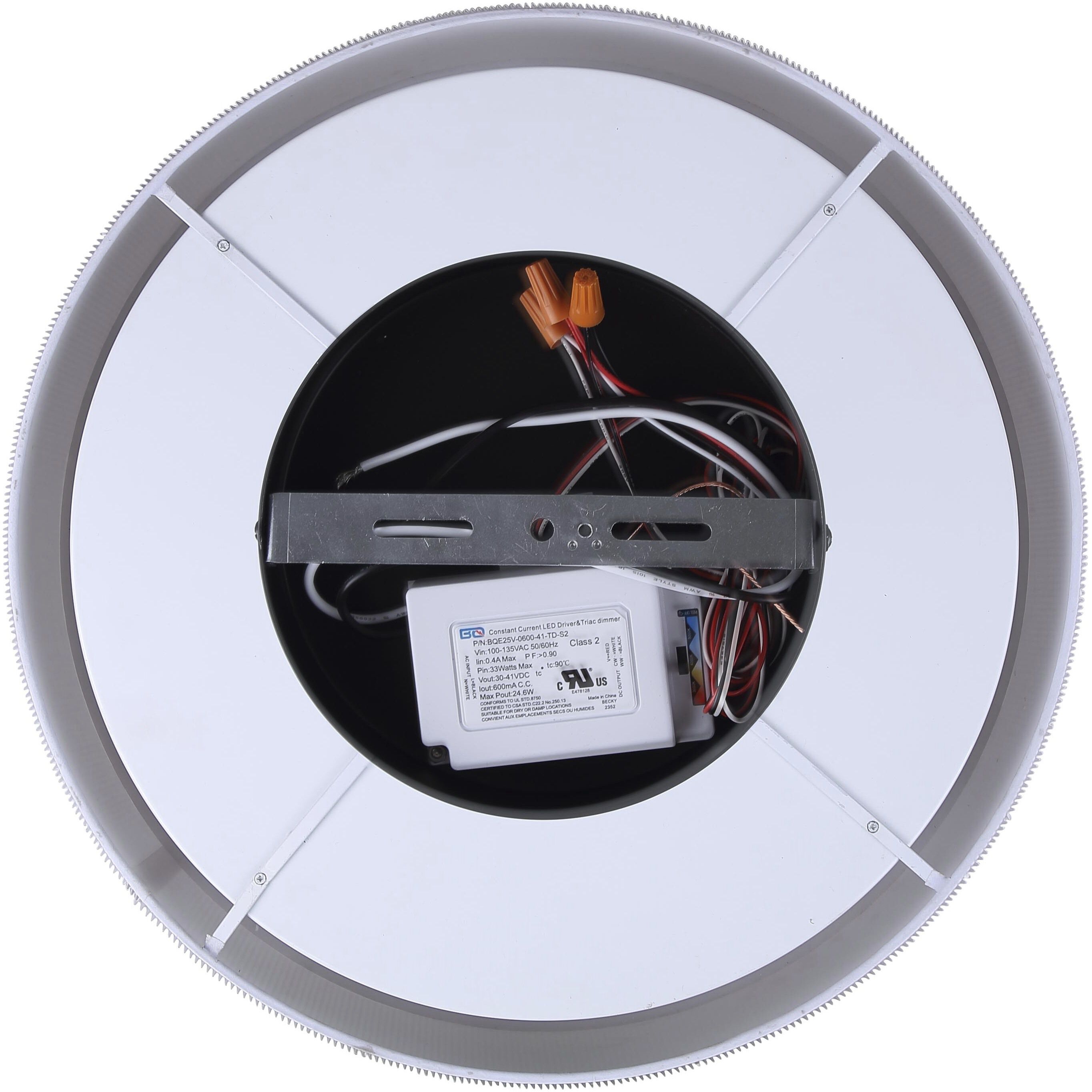 Carmynn LED 22.25 inch Black Chandelier Ceiling Light