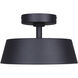 Baxley LED 12.75 inch Black Outdoor Ceiling Lantern