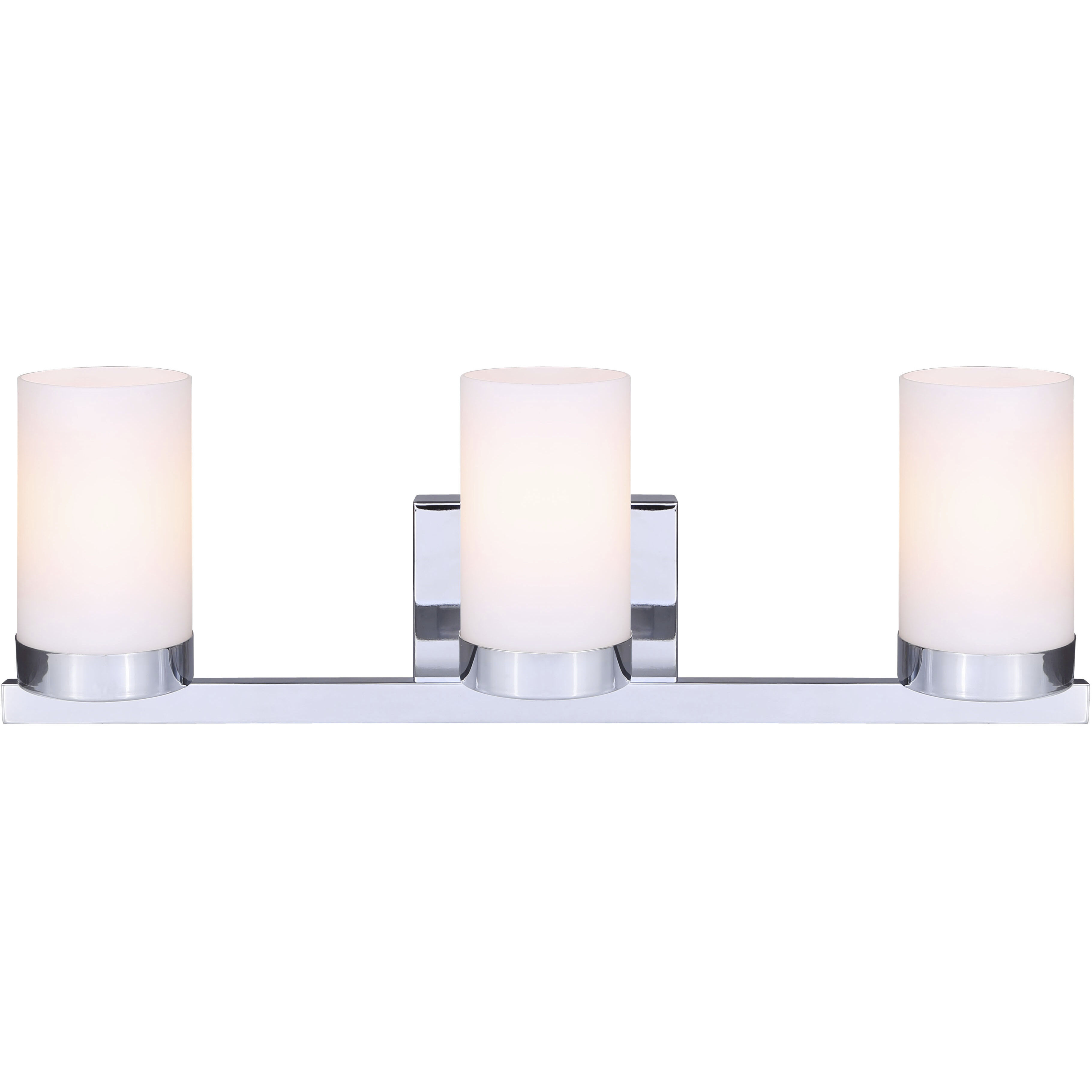 Madison 3 Light 23 inch Chrome Vanity Light Wall Light